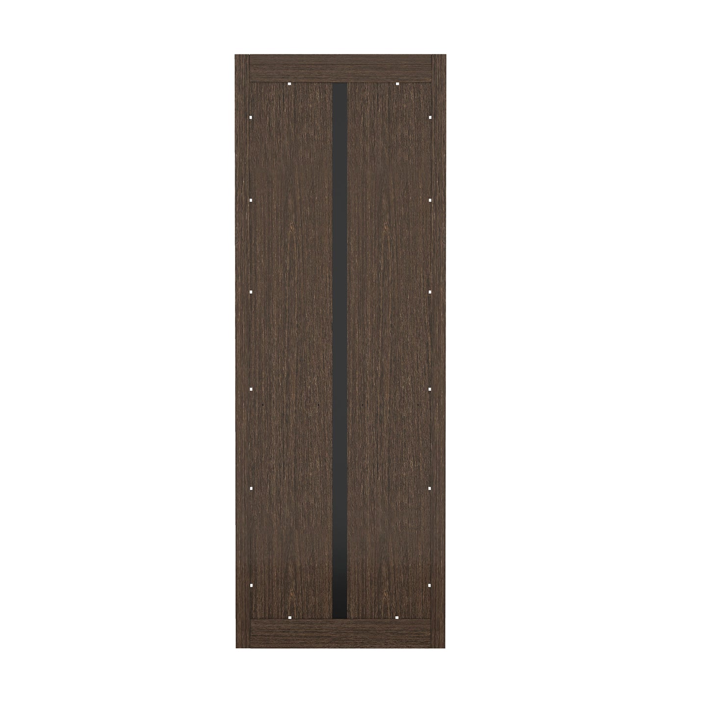 Rivington Modern 28" Open Bookcase in Dark Walnut BC003-BR
