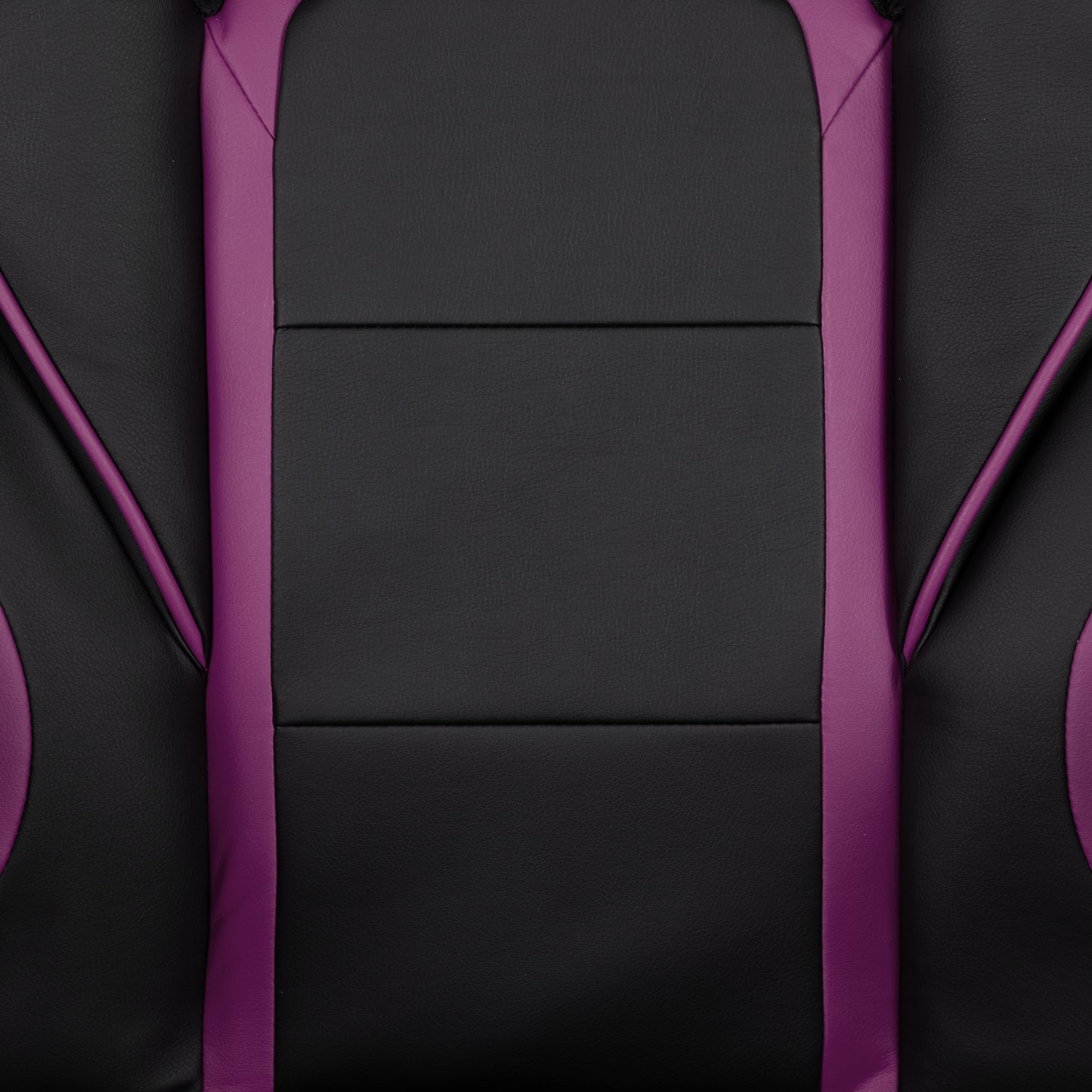 X40 Gaming Chair Racing Ergonomic Computer Chair with Fully Reclining Back/Arms, Slide-Out Footrest, Massaging Lumbar - Black/Purple Black with Purple Trim