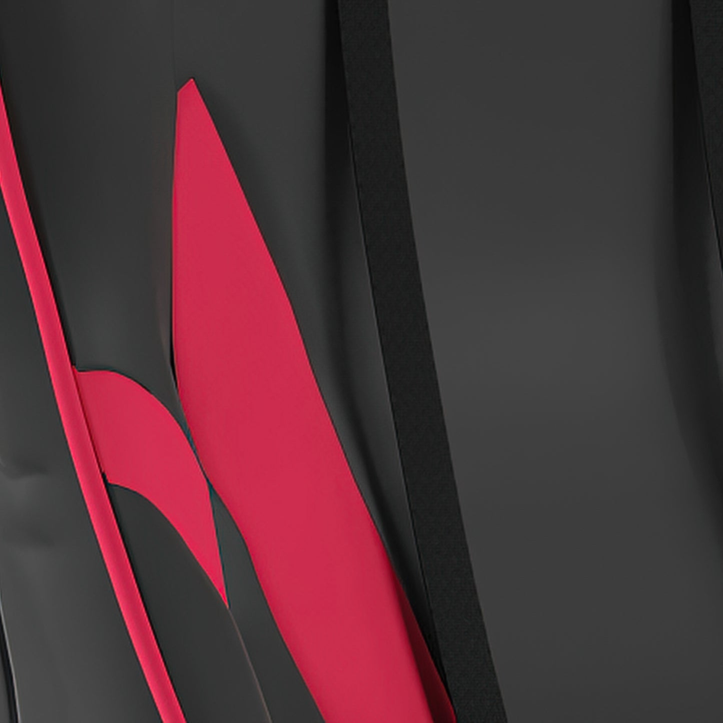X30 Gaming Chair Racing Computer Chair with Reclining Back, Slide-Out Footrest, and Transparent Roller Wheels in Red LeatherSoft Red