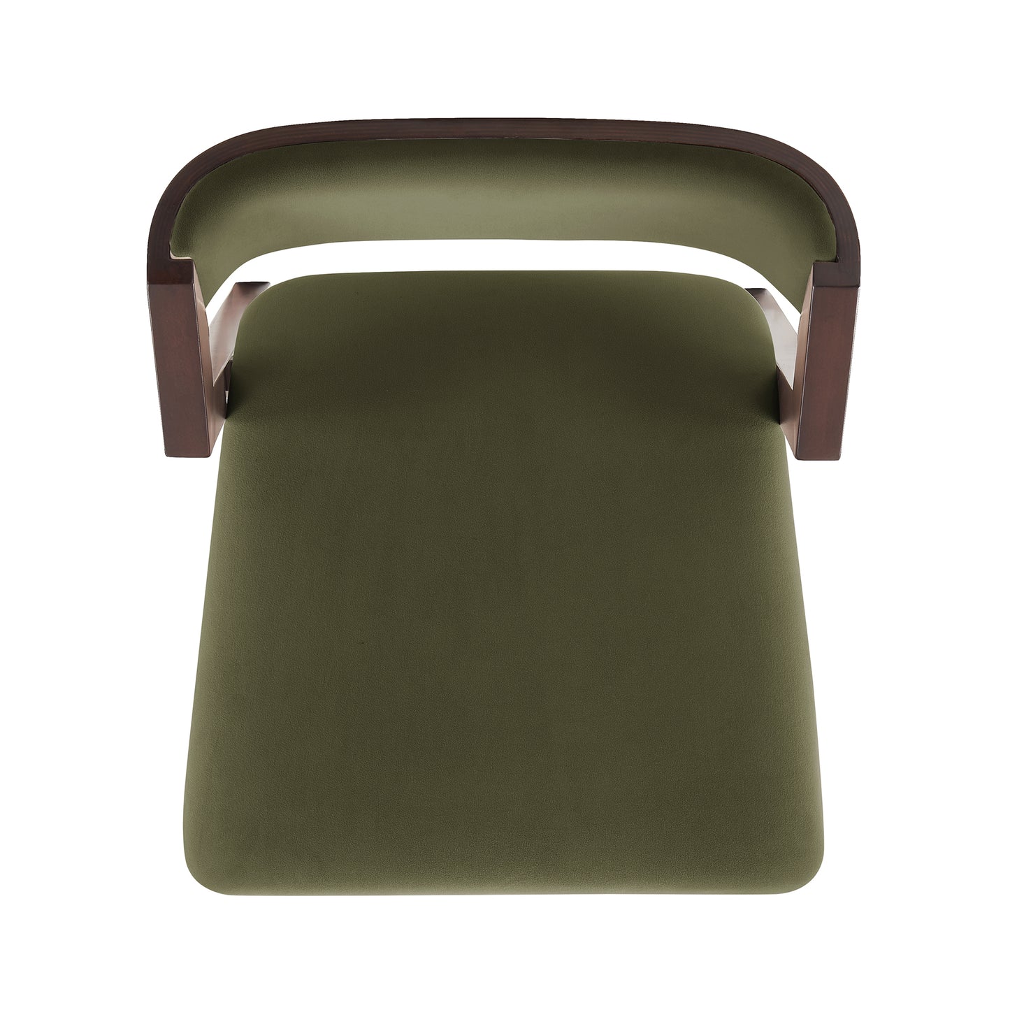 Patricia Modern Wood Upholstered Counter Stool in Turtle Green CS023-GR