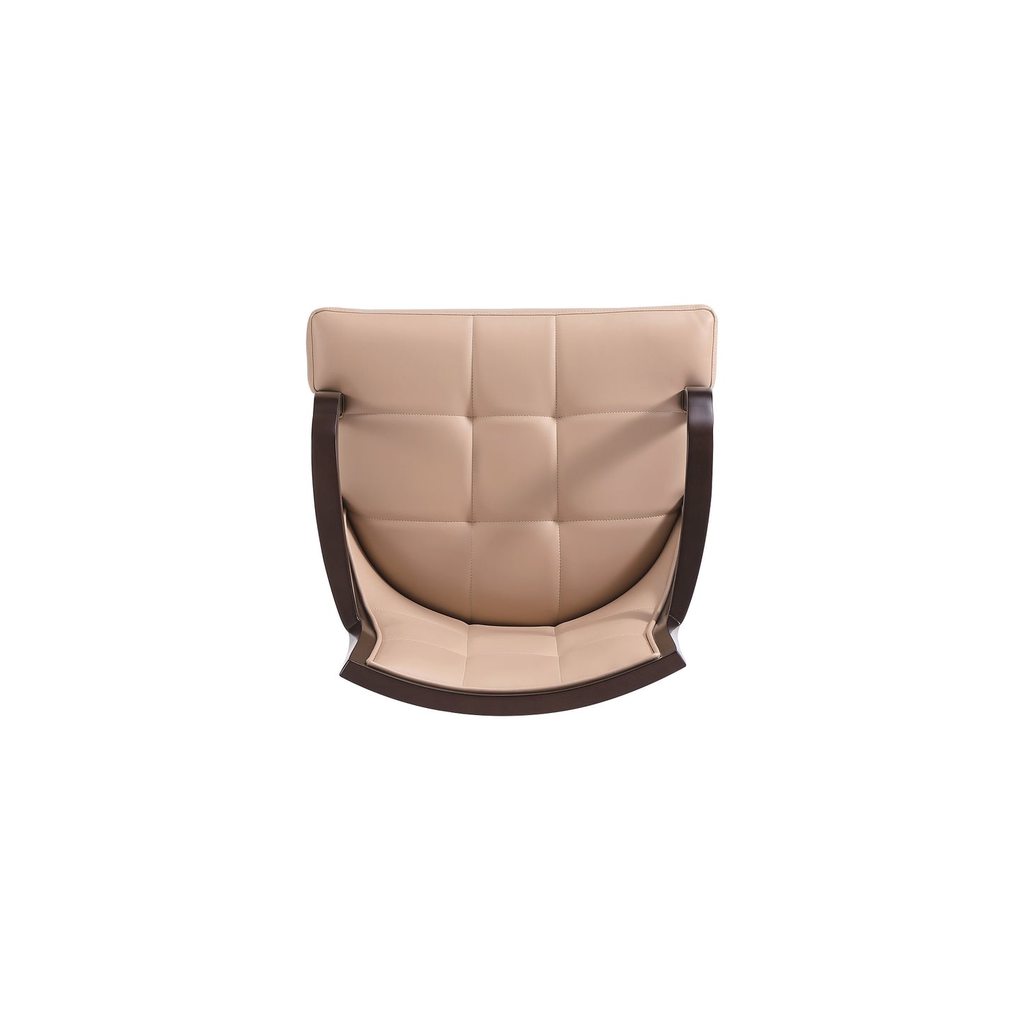 Fifth Avenue Traditional Wood Upholstered Dining Chair in Tan DC008AR-TN