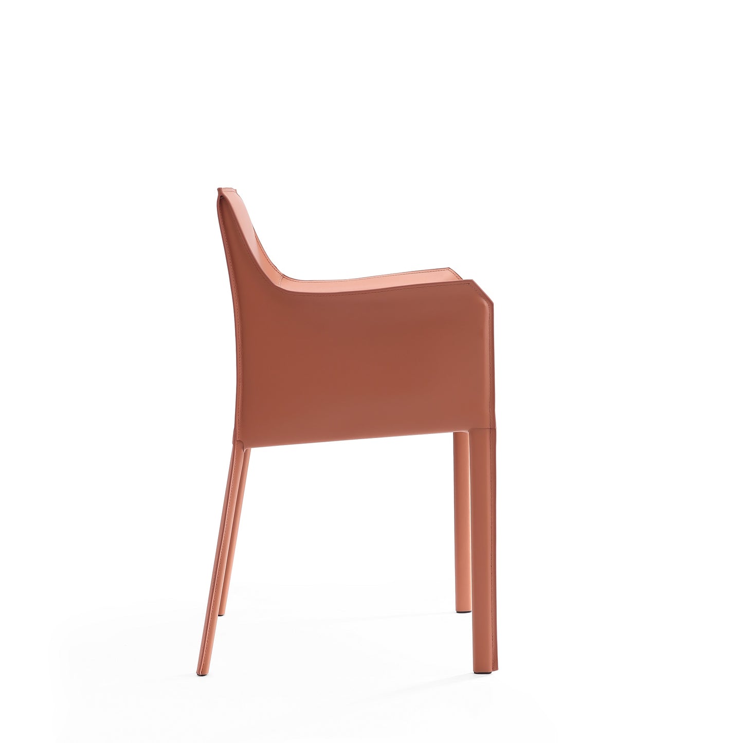 Manhattan Comfort Paris Clay Saddle Leather Armchair DC034-CY