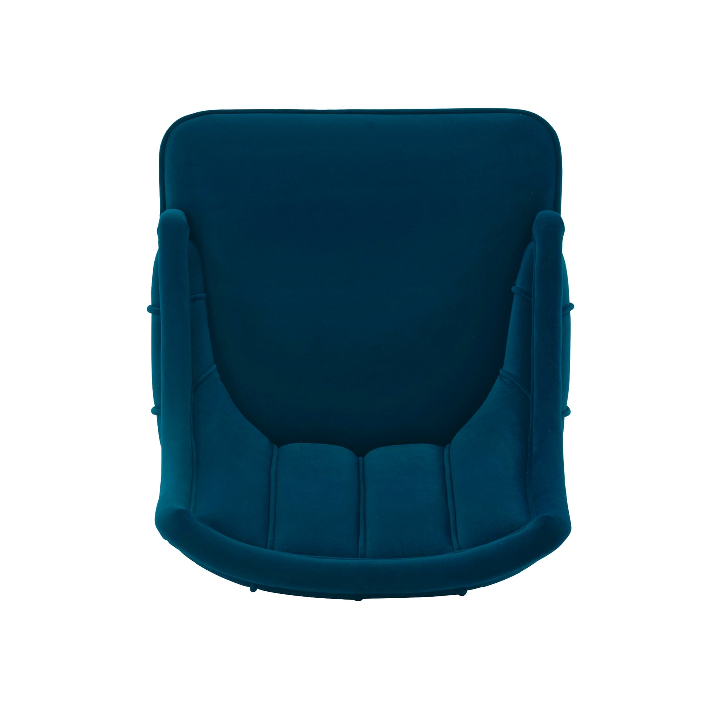 Eda Modern Wood Upholstered Dining Chair in Midnight Blue DC073-BL