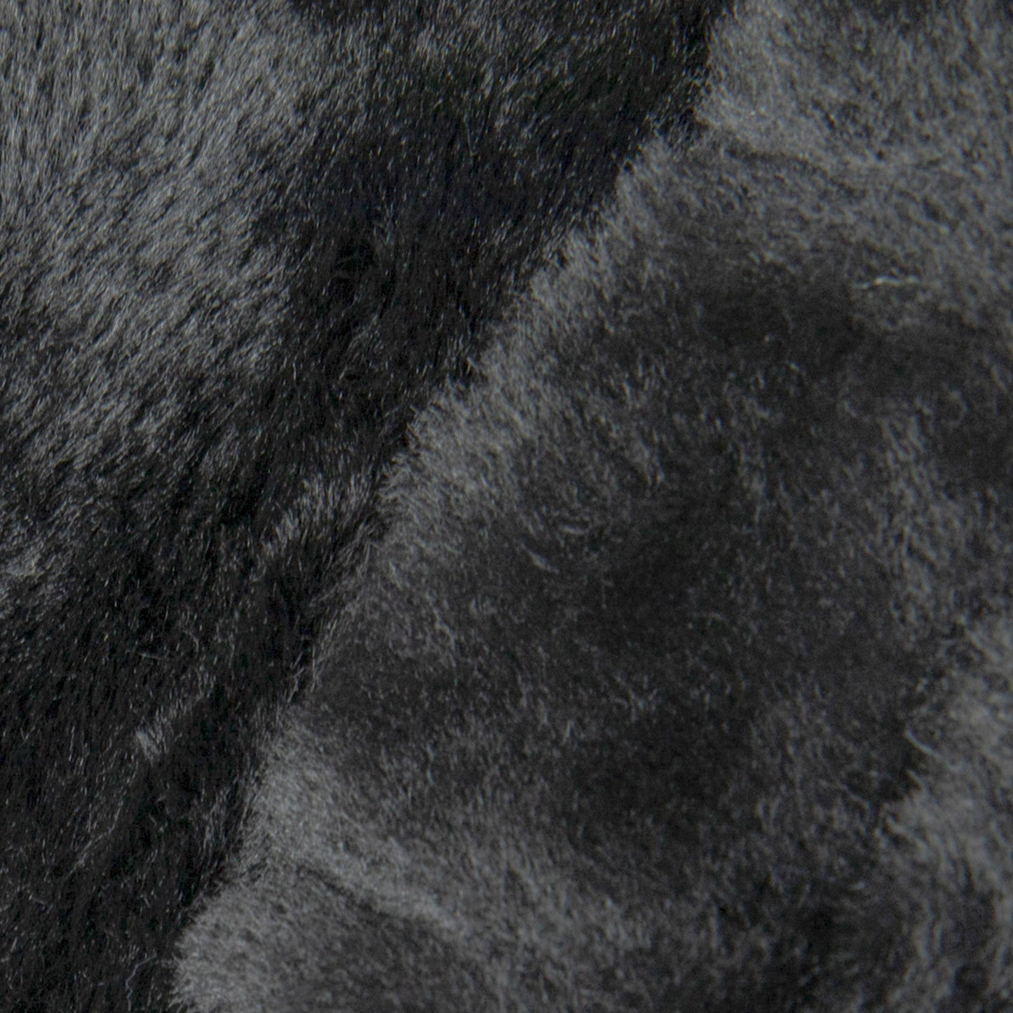Dillon Small Black Furry Refillable Bean Bag Chair for Kids and Teens Black Furry