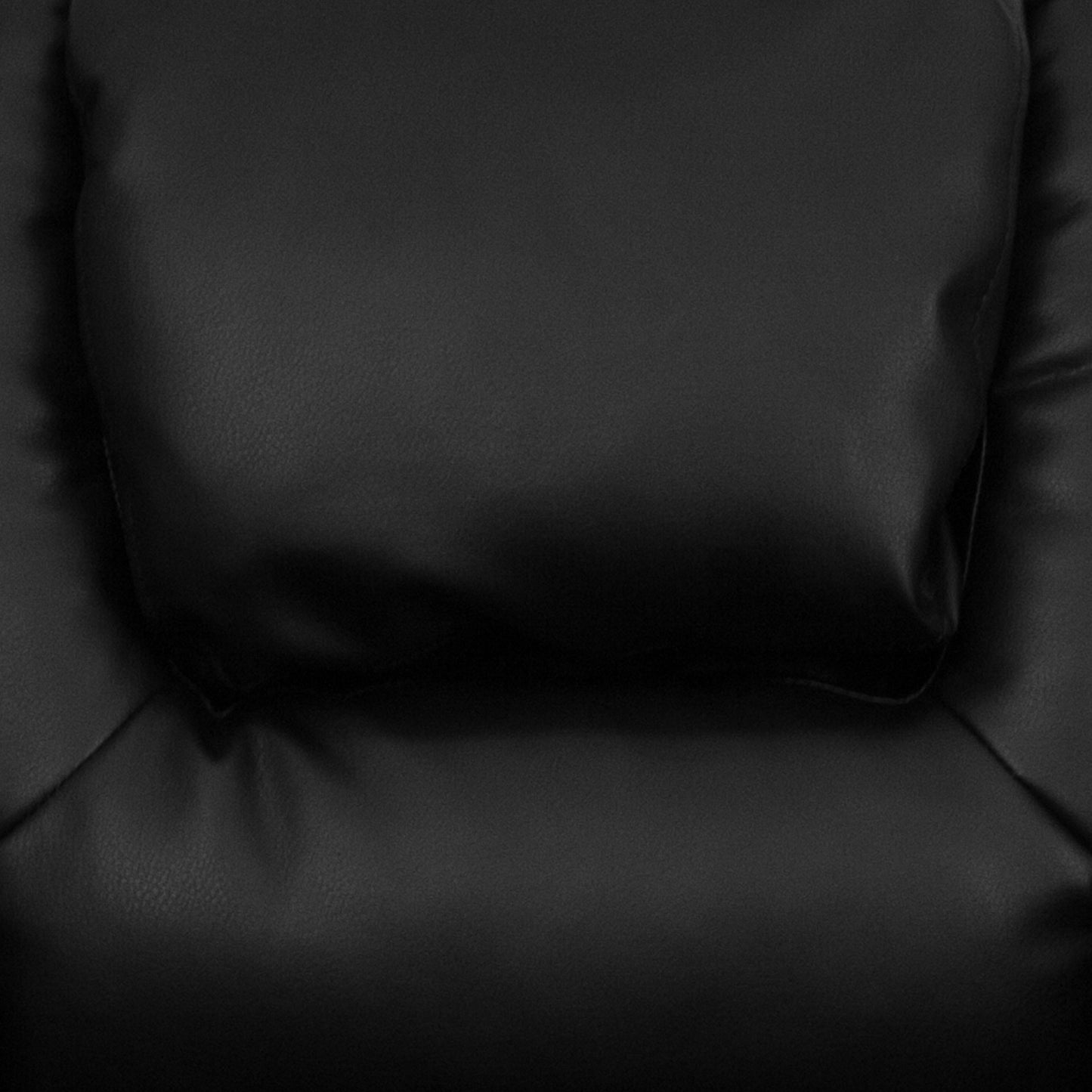 Vana Contemporary Black LeatherSoft Kids Recliner with Cup Holder and Headrest Black LeatherSoft