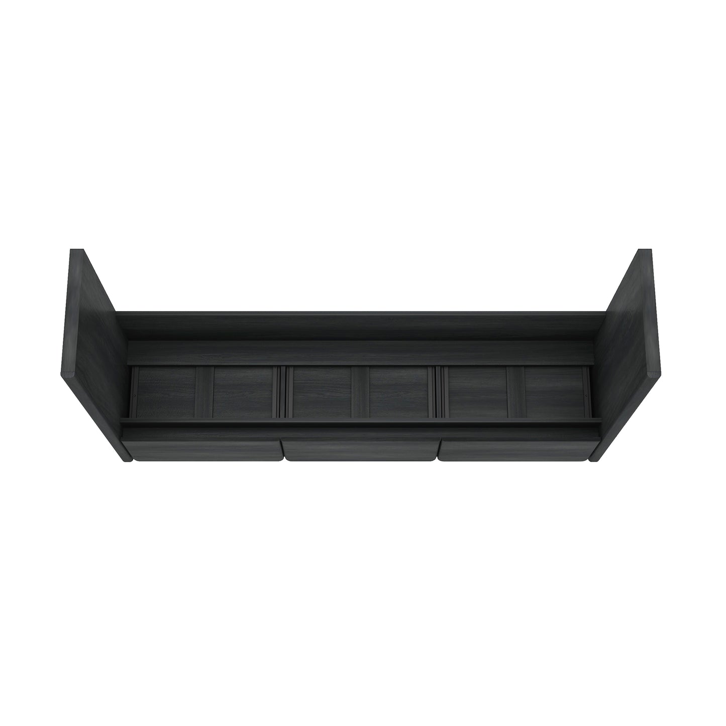 Linda Modern Console Table in Charcoal Gray DK002-GY