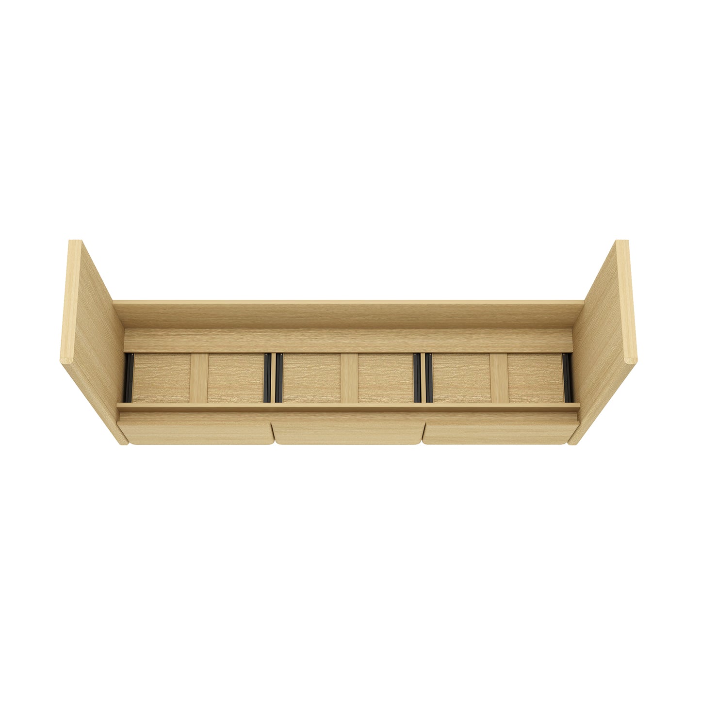 Linda Modern Console Table in Natural Oak DK002-NA