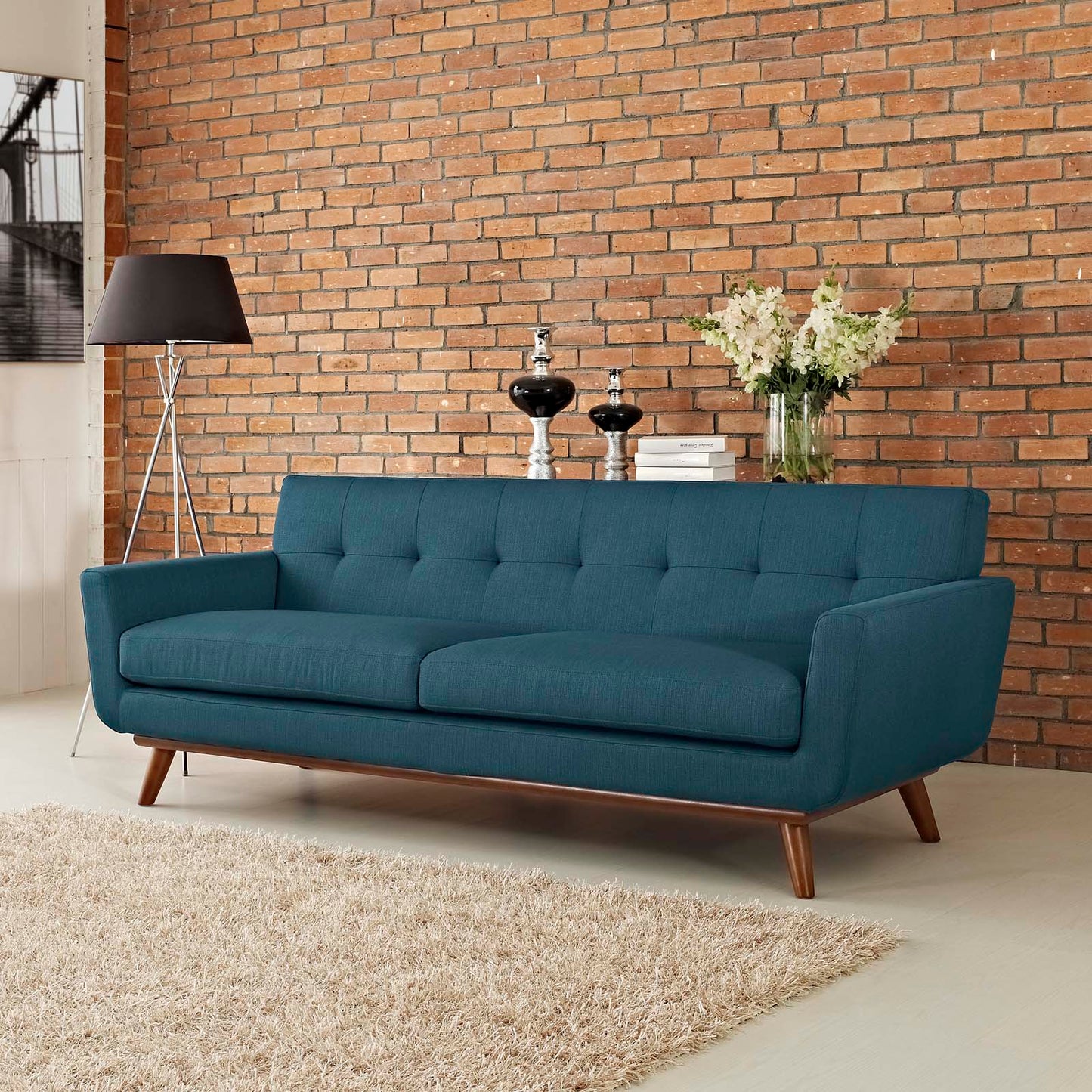 Engage Upholstered Fabric Sofa by Modway EEI-1180-AZU