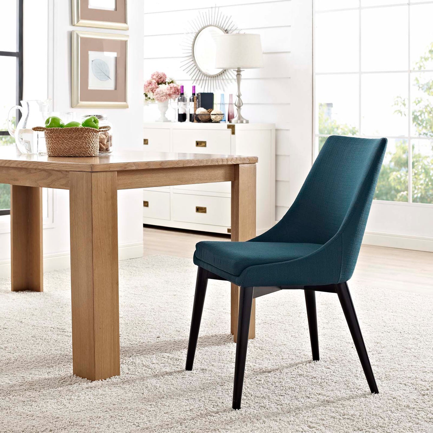 Viscount Fabric Dining Chair by Modway EEI-2227-AZU