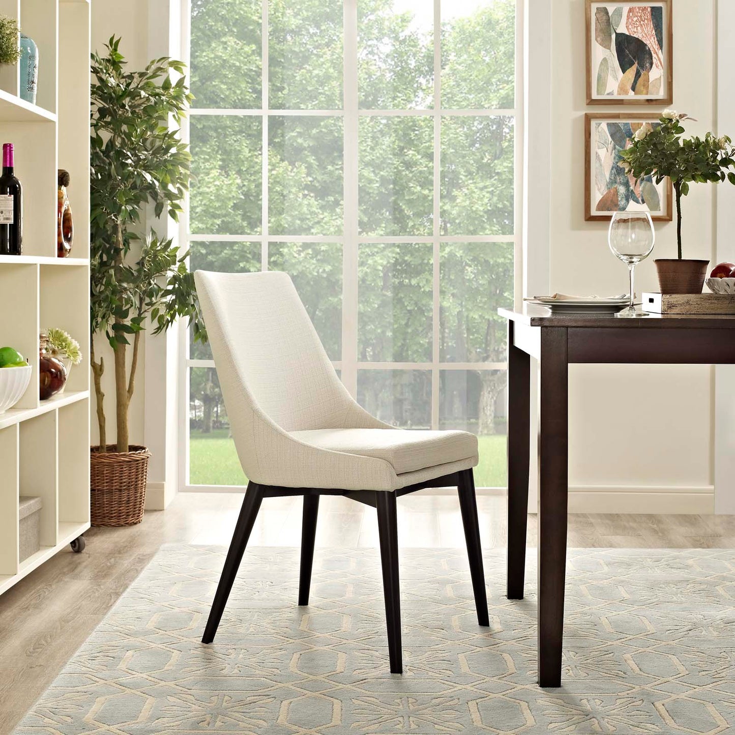 Viscount Fabric Dining Chair by Modway EEI-2227-BEI