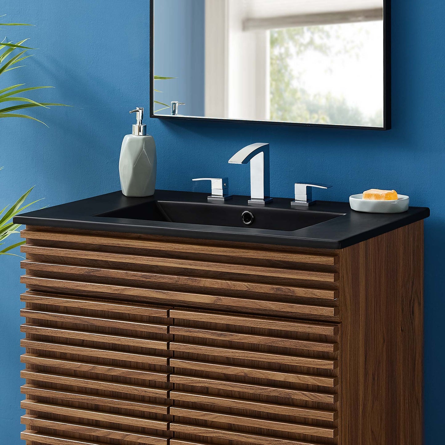 Cayman 30" Bathroom Sink by Modway EEI-5070-BLK