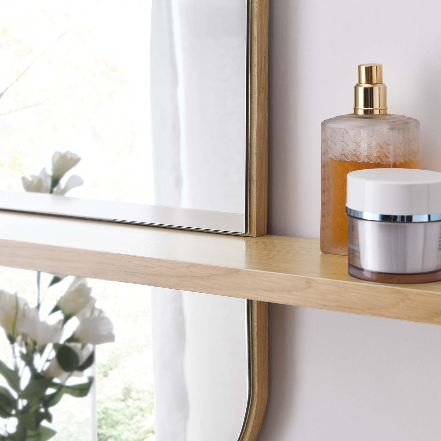 Solstice Mirror by Modway EEI-6349-OAK