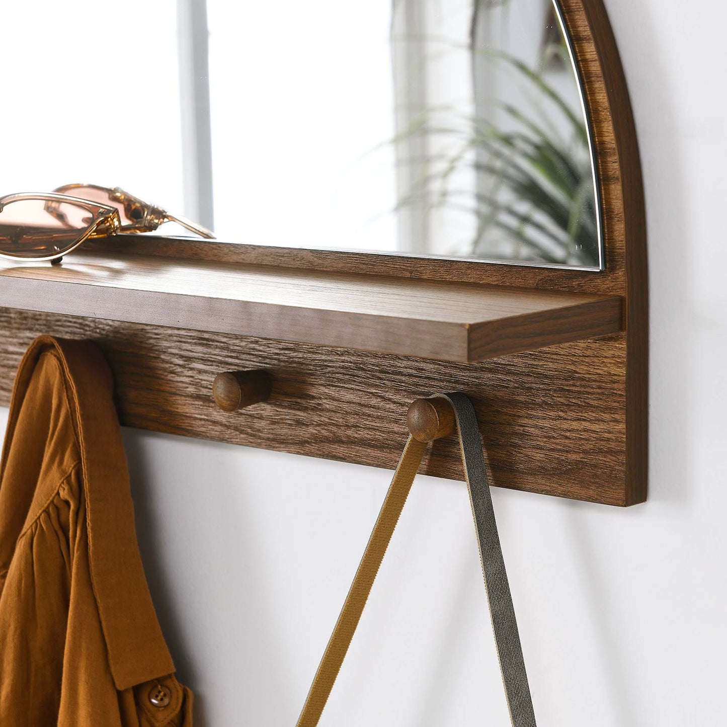 Moonbeam Arched Mirror by Modway EEI-6350-WAL