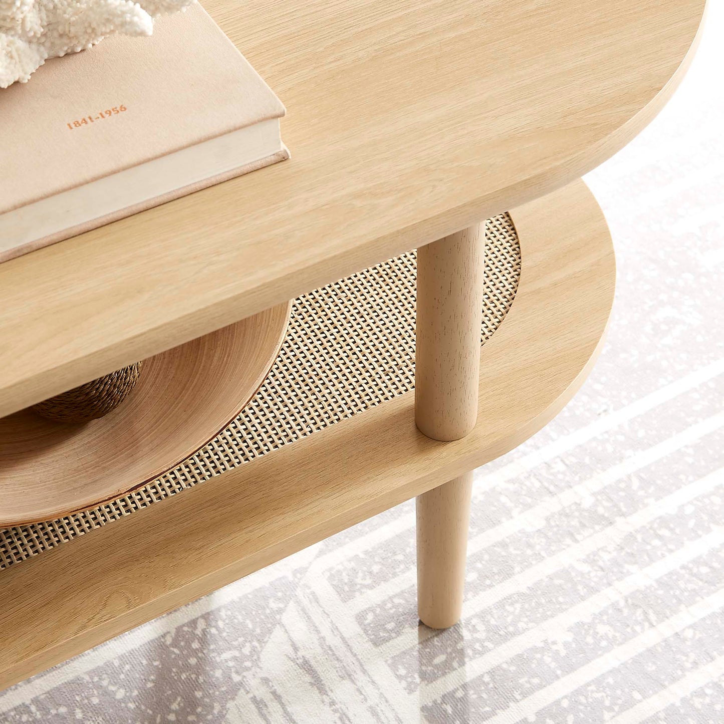 Torus Oval Coffee Table by Modway