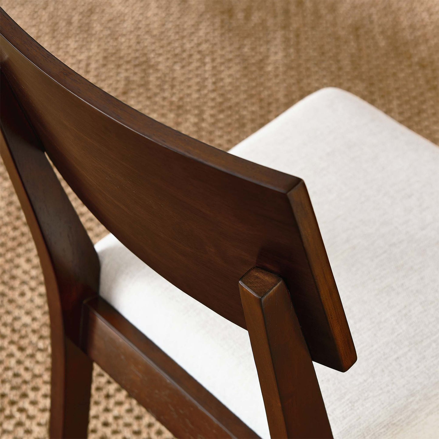 Pax Wood Dining Side Chairs Set of 2 by Modway EEI-6804-WAL-HEI