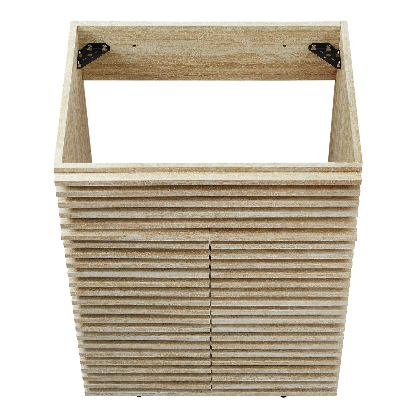 Render Faux Travertine Bathroom Vanity with Sink