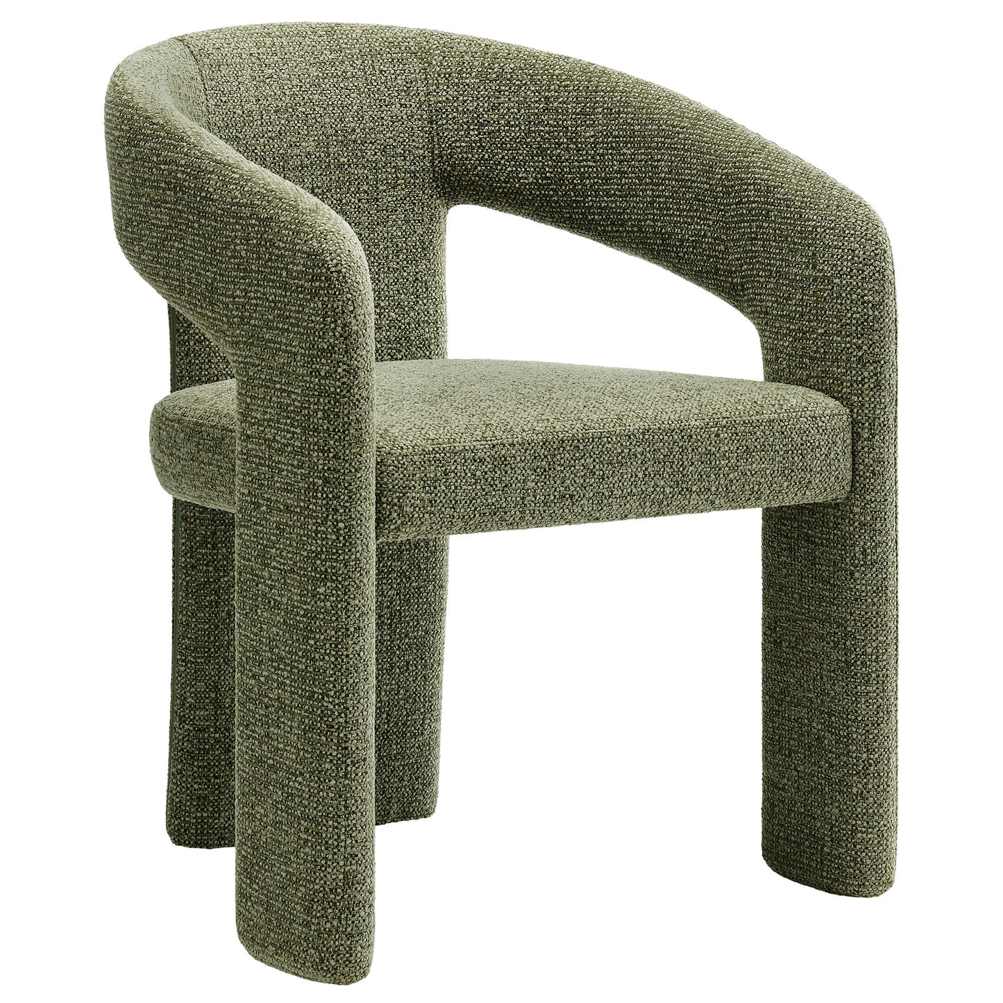 Oslo Barrel Fabric Upholstered Dining Accent Chair by Modway