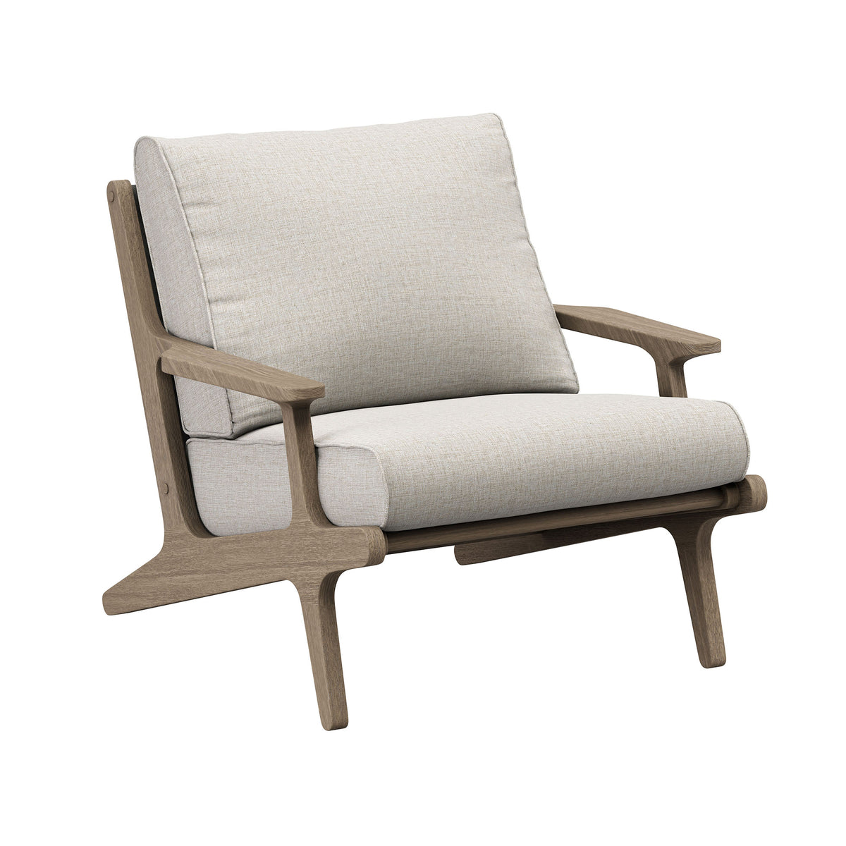 Saratoga Outdoor Patio Teak Wood Armchair by Modway