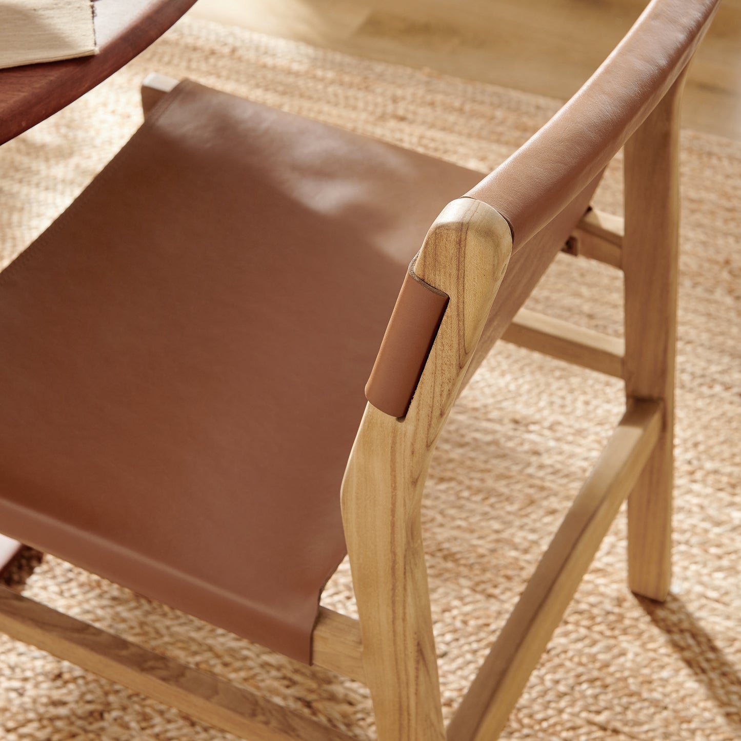 Sonora Leather Dining Side Chair by Modway EEI-7326-CSN