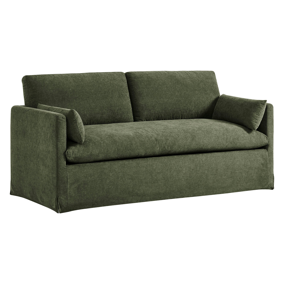 Wellfleet Slipcovered Linen-Blend Loveseat by Modway