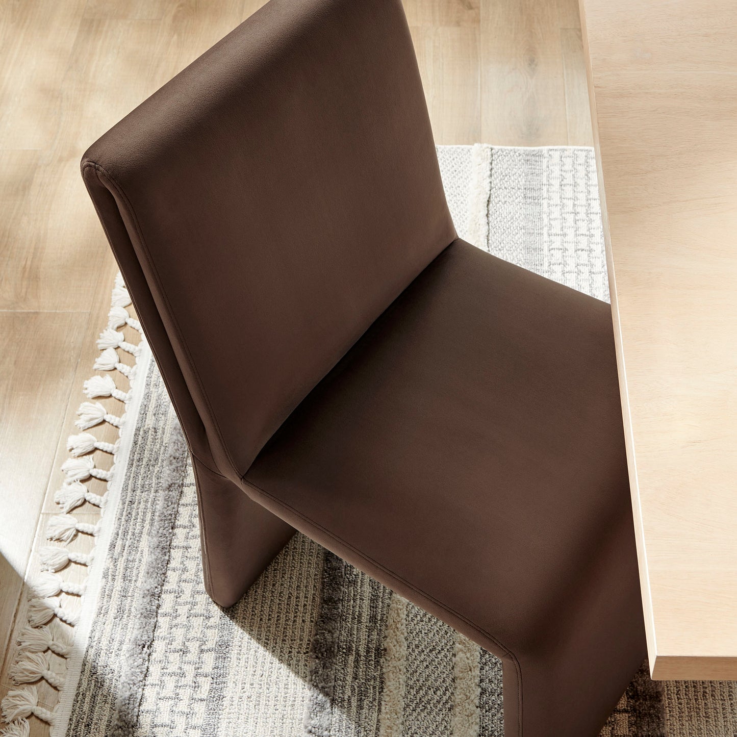 Emory Upholstered Performance Velvet Dining Side Chair by Modway EEI-7384-CHB