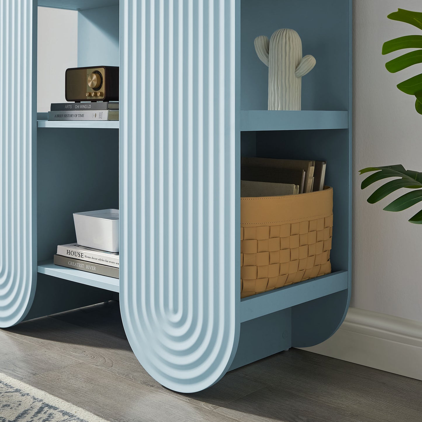 Daydream 58" Arched Bookshelf by Modway EEI-7390 Contemporary Home Storage Display