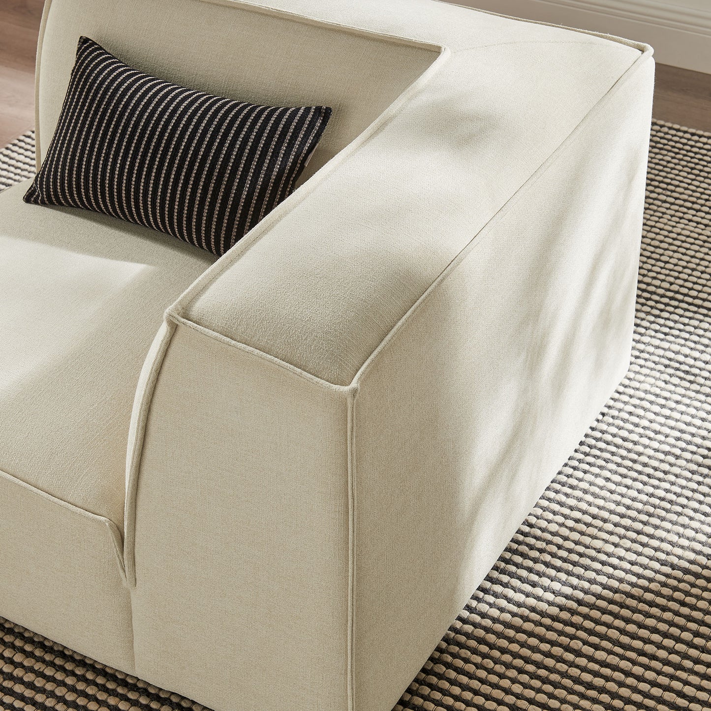 Restore Performance Fabric Upholstered Modular Corner Chair by Modway