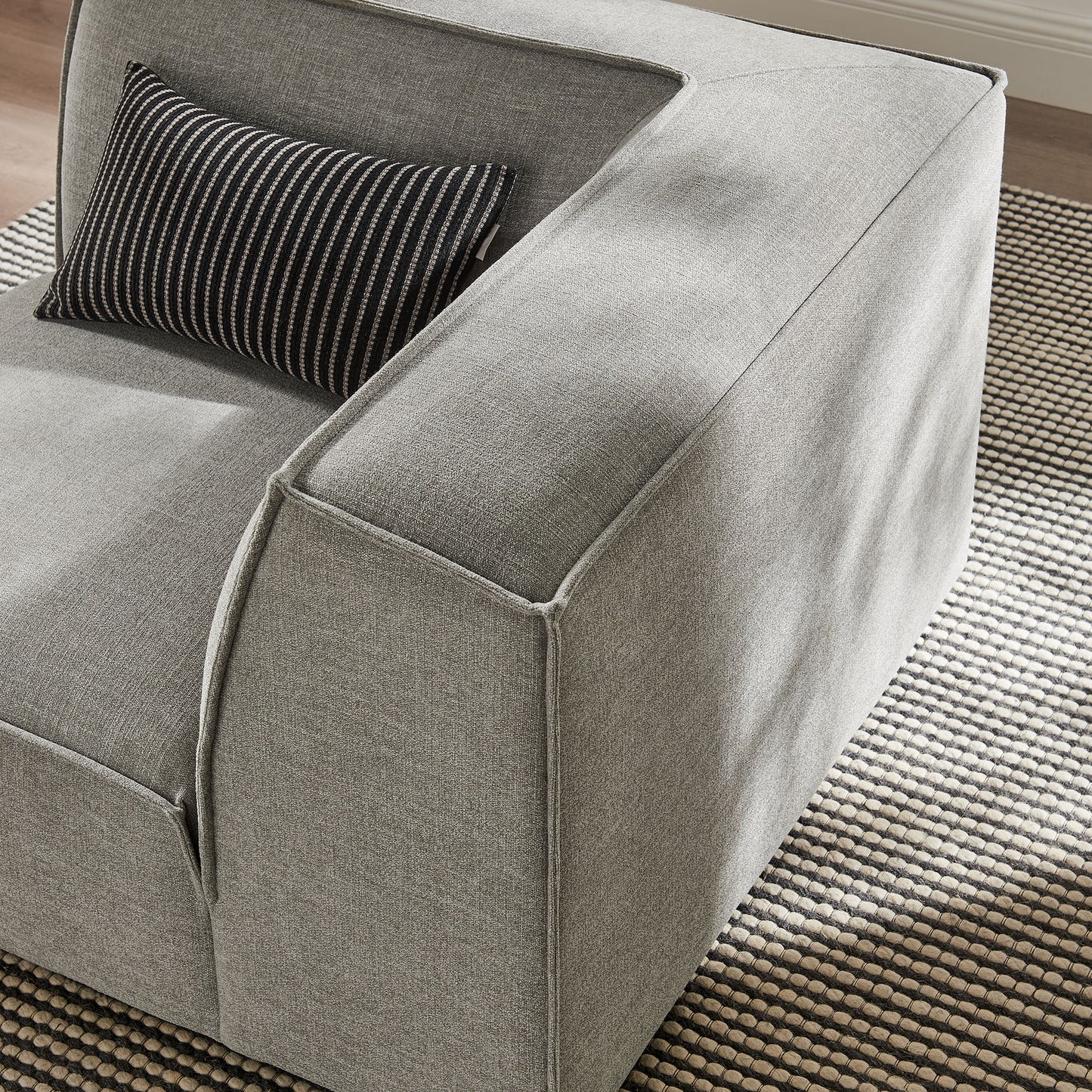 Restore Performance Fabric Upholstered Modular Corner Chair by Modway