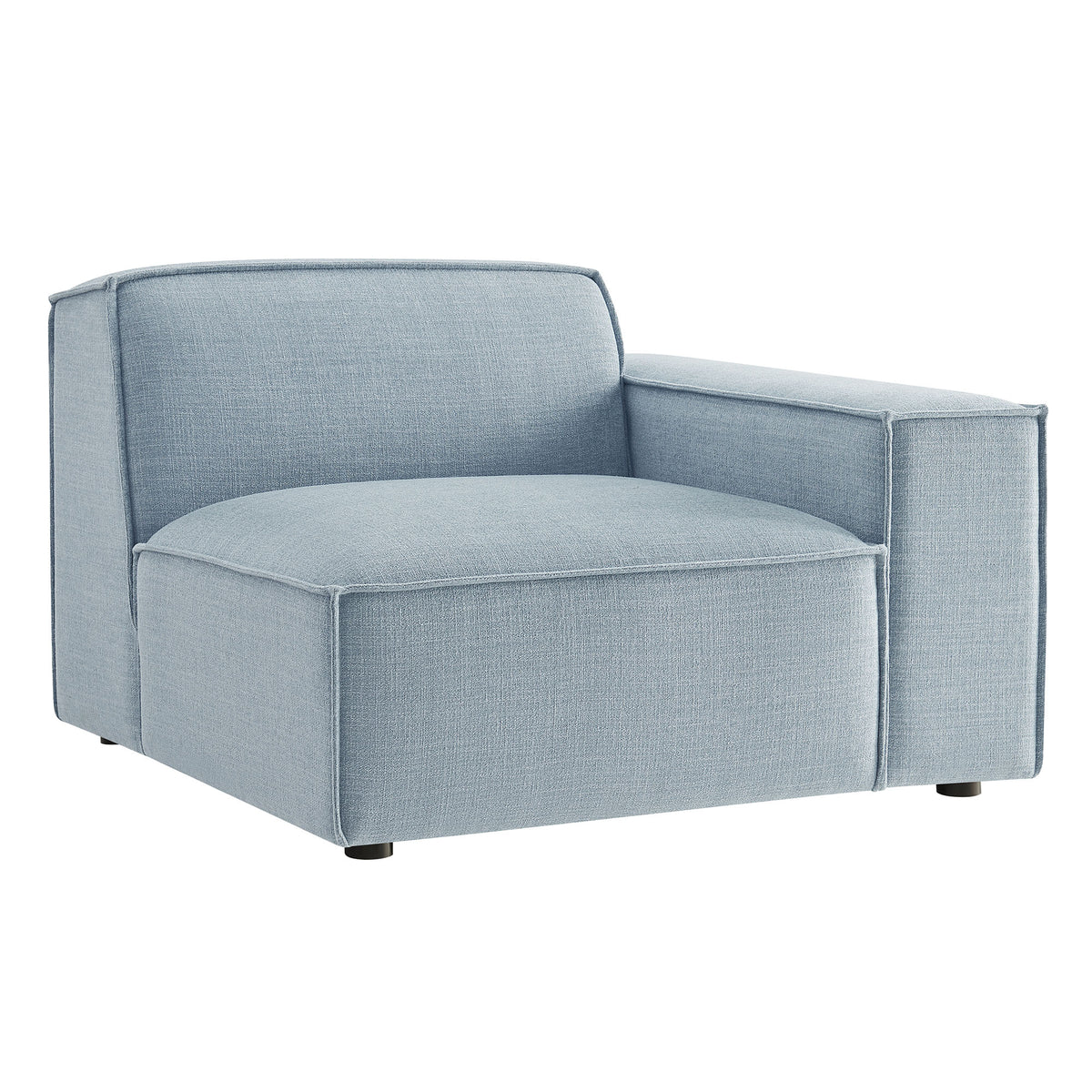 Restore Performance Fabric Upholstered Right-Facing Modular Lounge Chair by Modway
