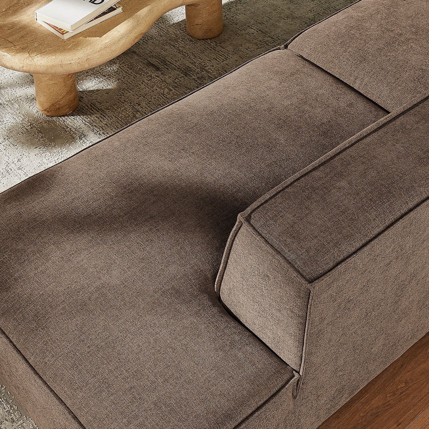 Restore 2-Piece Performance Fabric Upholstered Modular Loveseat by Modway