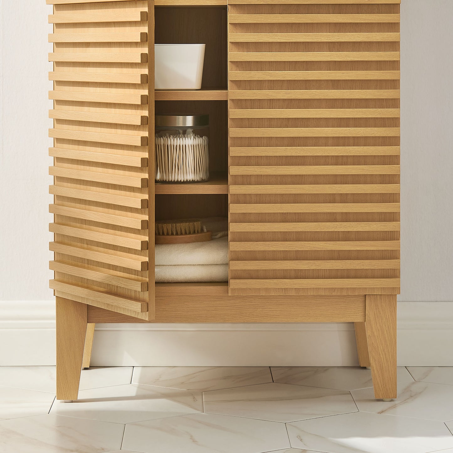 Render Freestanding Bathroom Storage Cabinet by Modway EEI-7439 - Modern Bathroom Storage