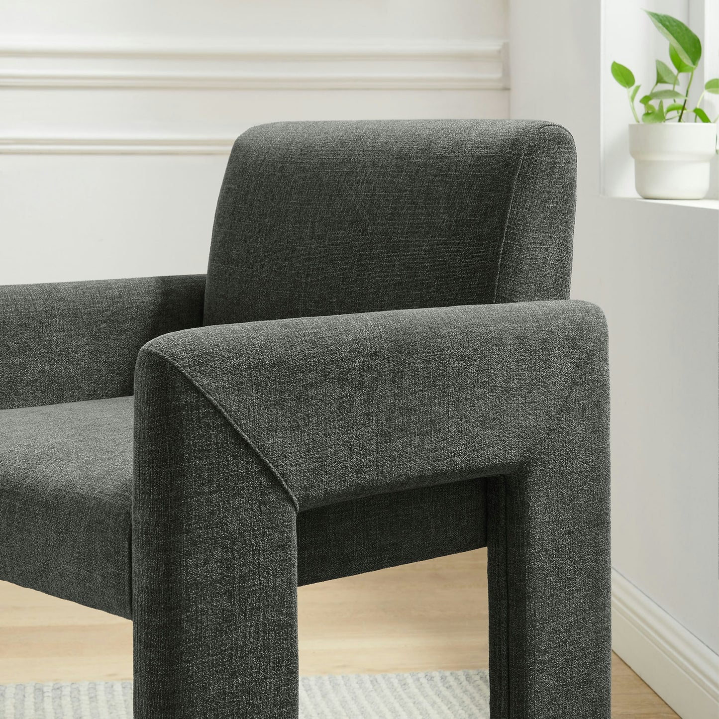 Daven Fabric Upholstered Dining Chair by Modway