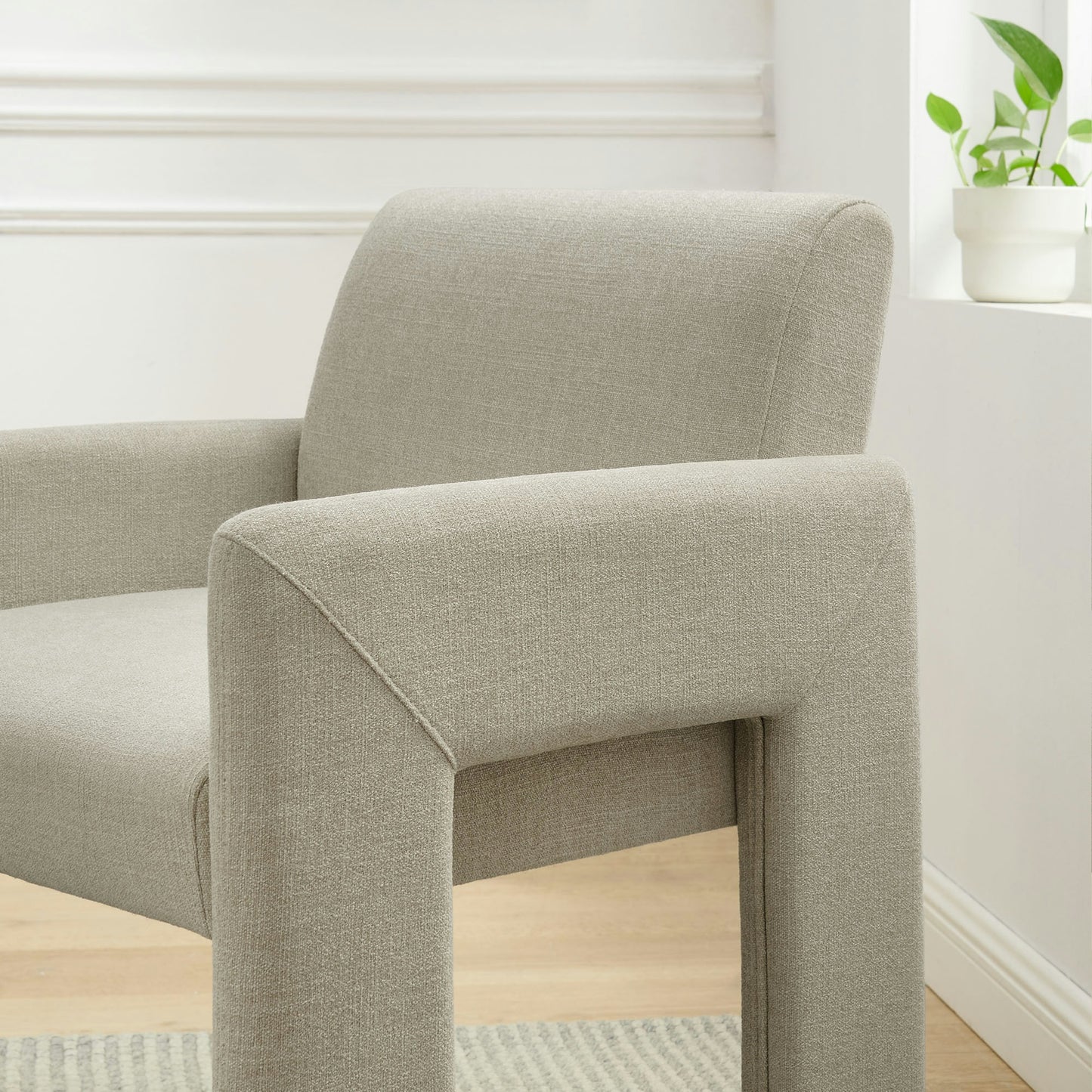Daven Fabric Upholstered Dining Chair by Modway