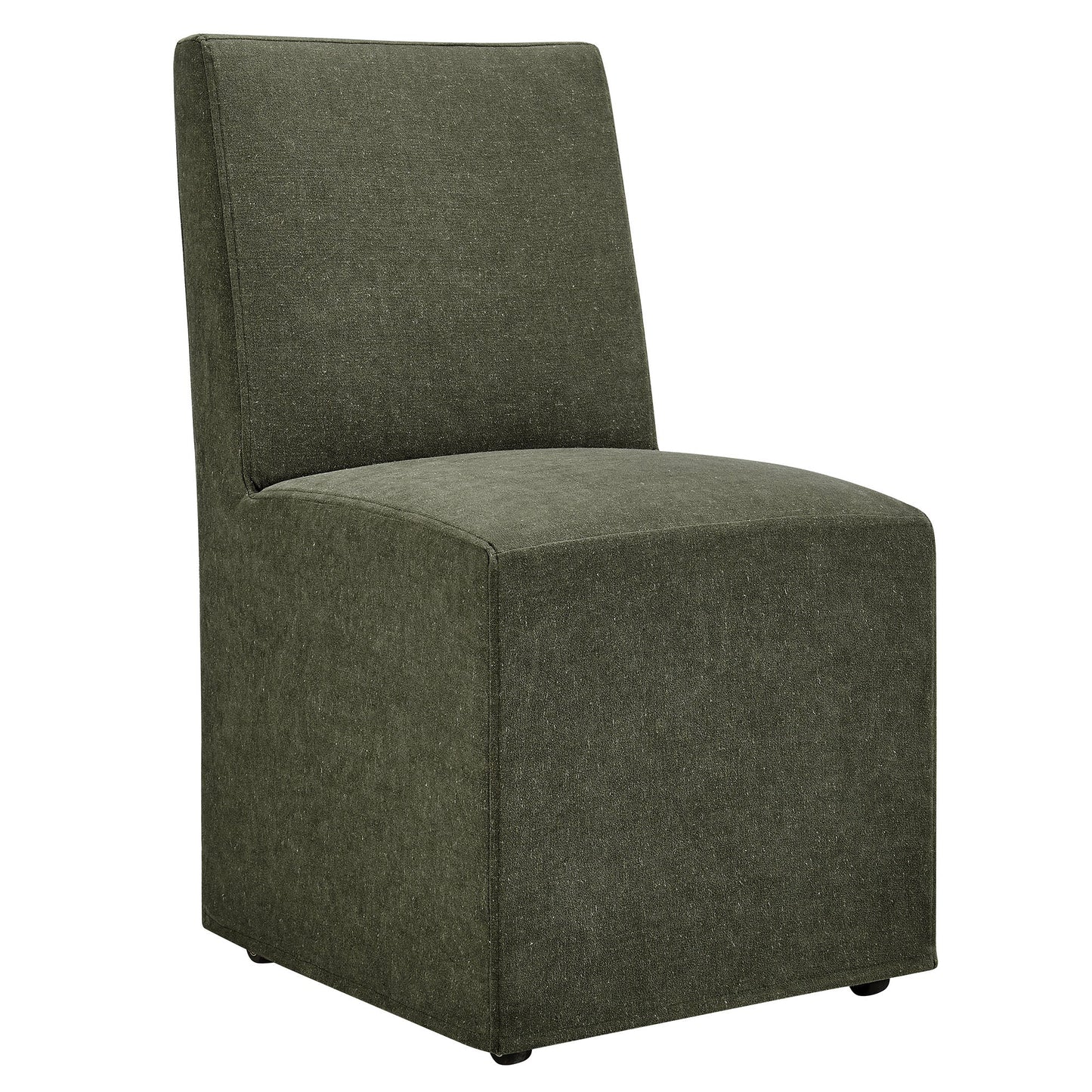 Tessera Upholstered Linen-Blend Slipcovered Dining Chair by Modway