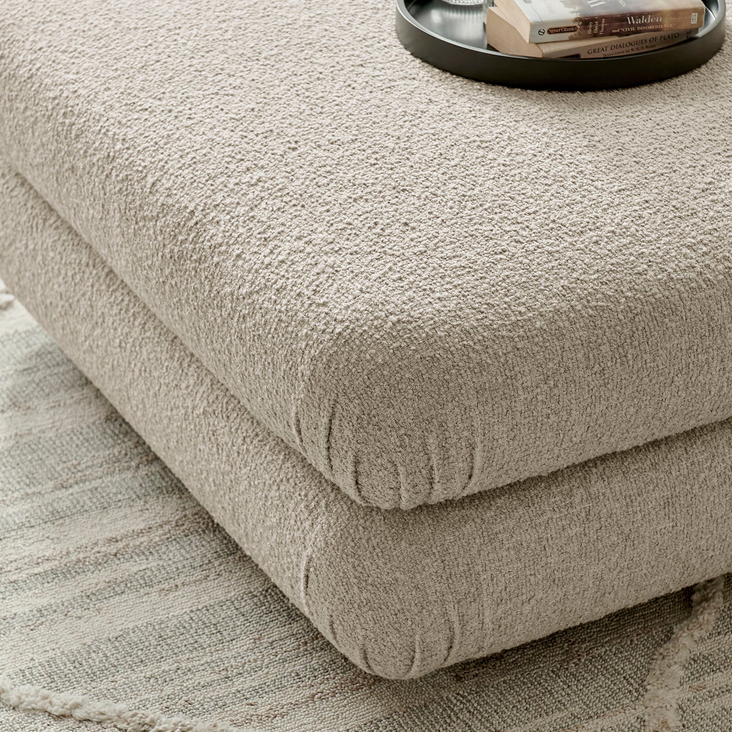 Jubilee Upholstered Ottoman by Modway