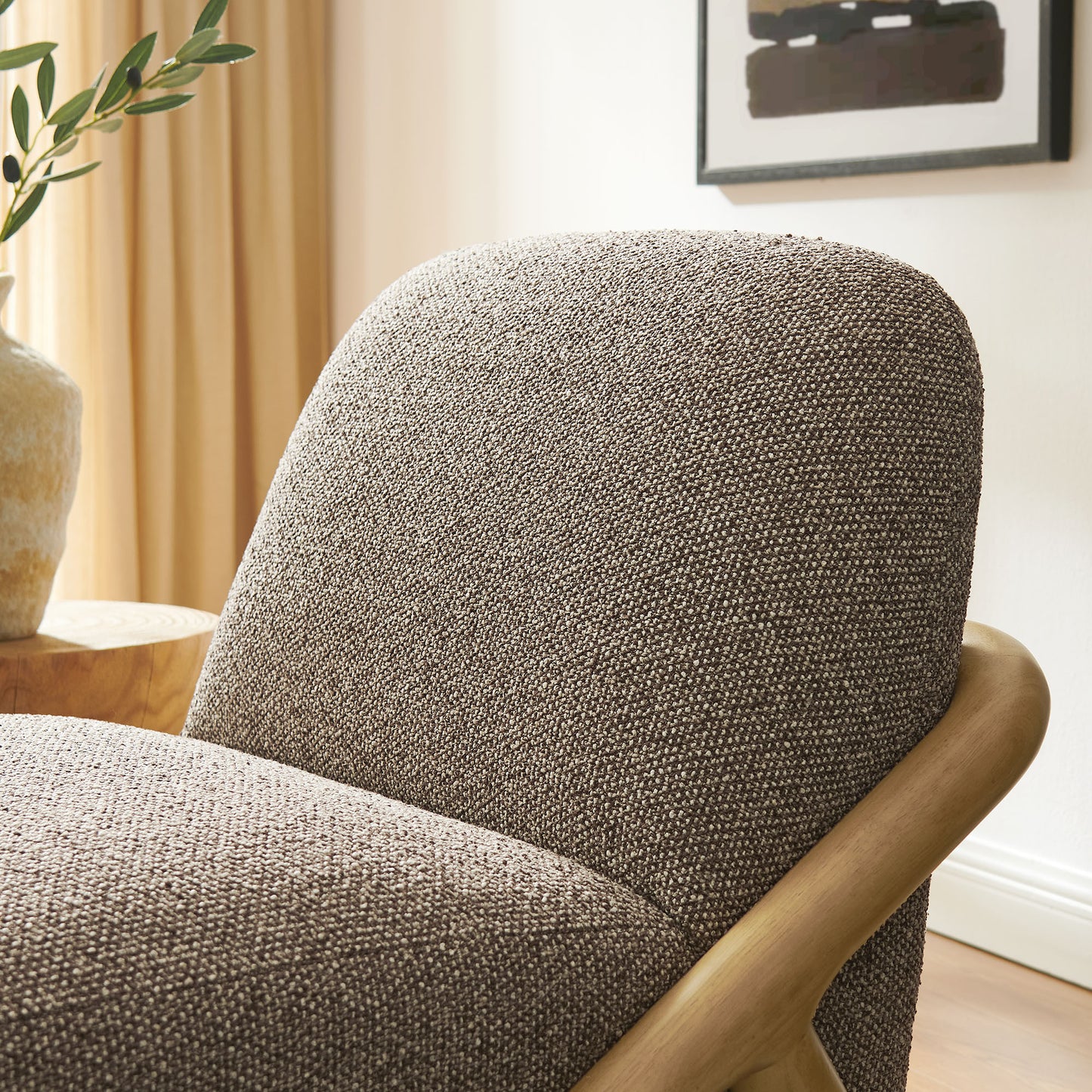 Vander Textured Fabric Accent Chair by Modway