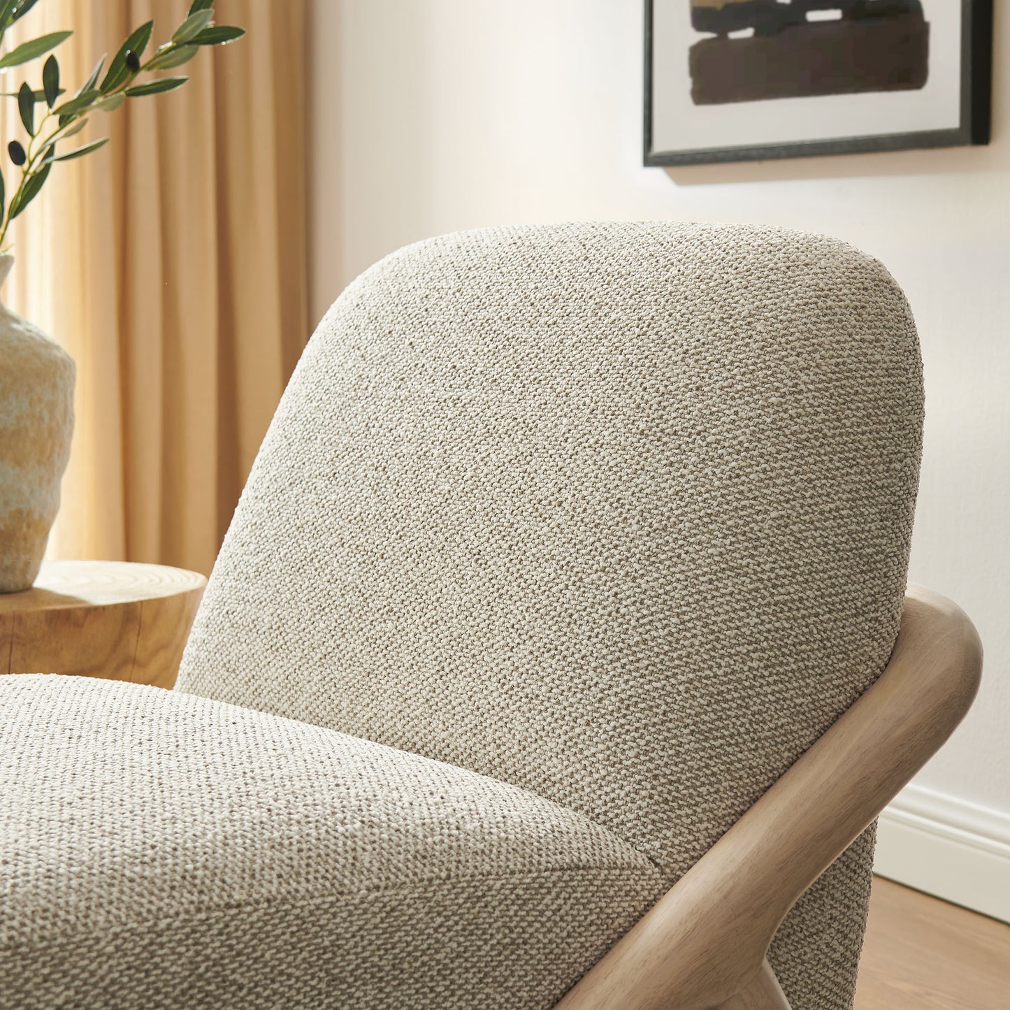 Vander Textured Fabric Accent Chair by Modway
