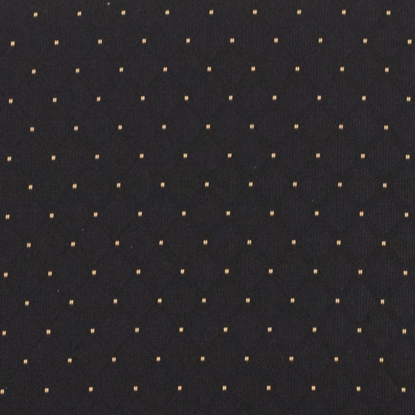 HERCULES Series 21''W Church Chair in Black Dot Patterned Fabric with Cup Book Rack - Gold Vein Frame Black Dot Patterned Fabric/Gold Vein Frame