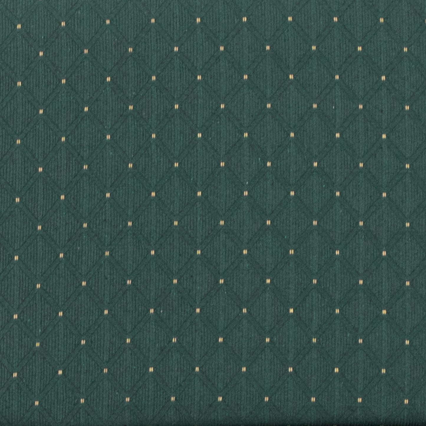 HERCULES Series 21''W Stacking Church Chair in Hunter Green Dot Patterned Fabric - Gold Vein Frame Hunter Green Dot Patterned Fabric/Gold Vein Frame