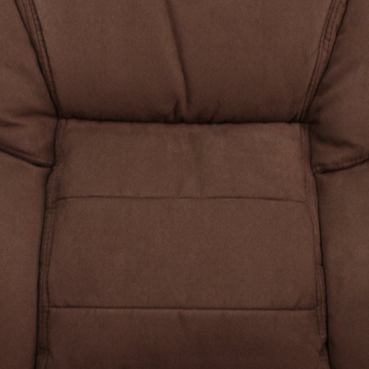 Isla Brown Microfiber Executive Side Reception Chair with Lumbar Support and Sled Base Brown Microfiber