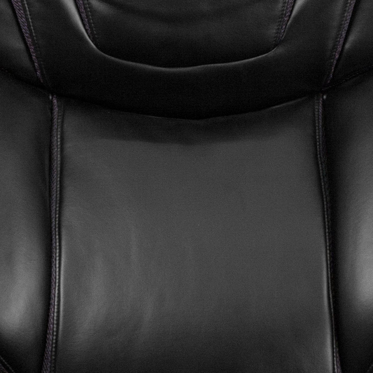 HERCULES Series Big & Tall 500 lb. Rated Black LeatherSoft Executive Swivel Ergonomic Office Chair with Extra Wide Seat Black