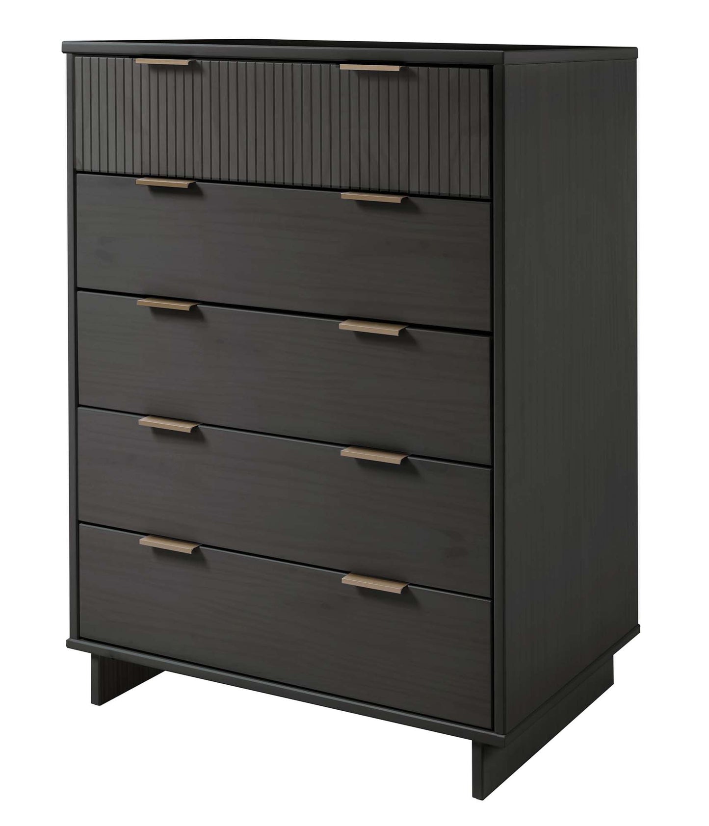 Granville Modern 2-Piece Dresser Set in Charcoal Gray GRAN065