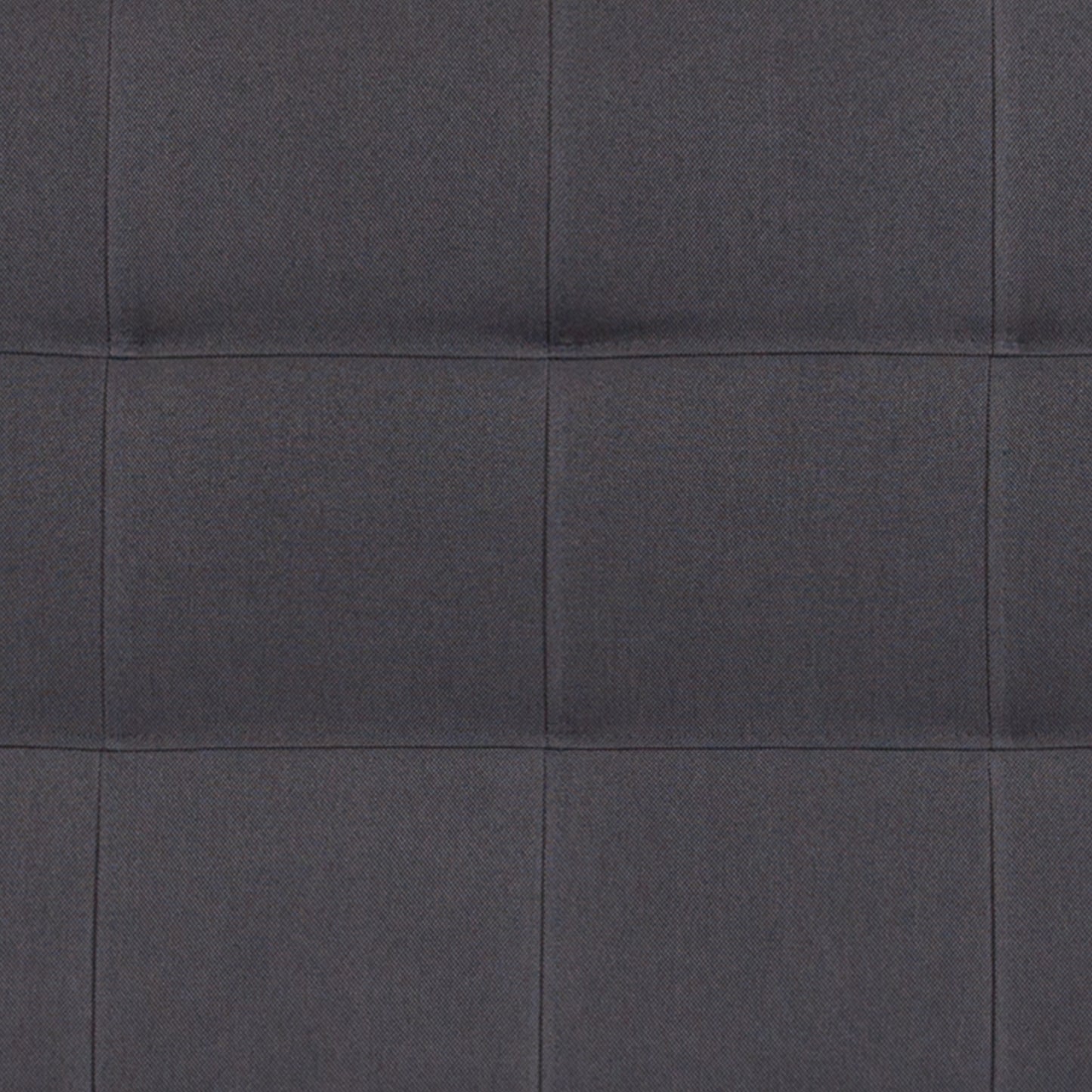 Bedford Tufted Upholstered King Size Headboard in Dark Gray Fabric Dark Gray