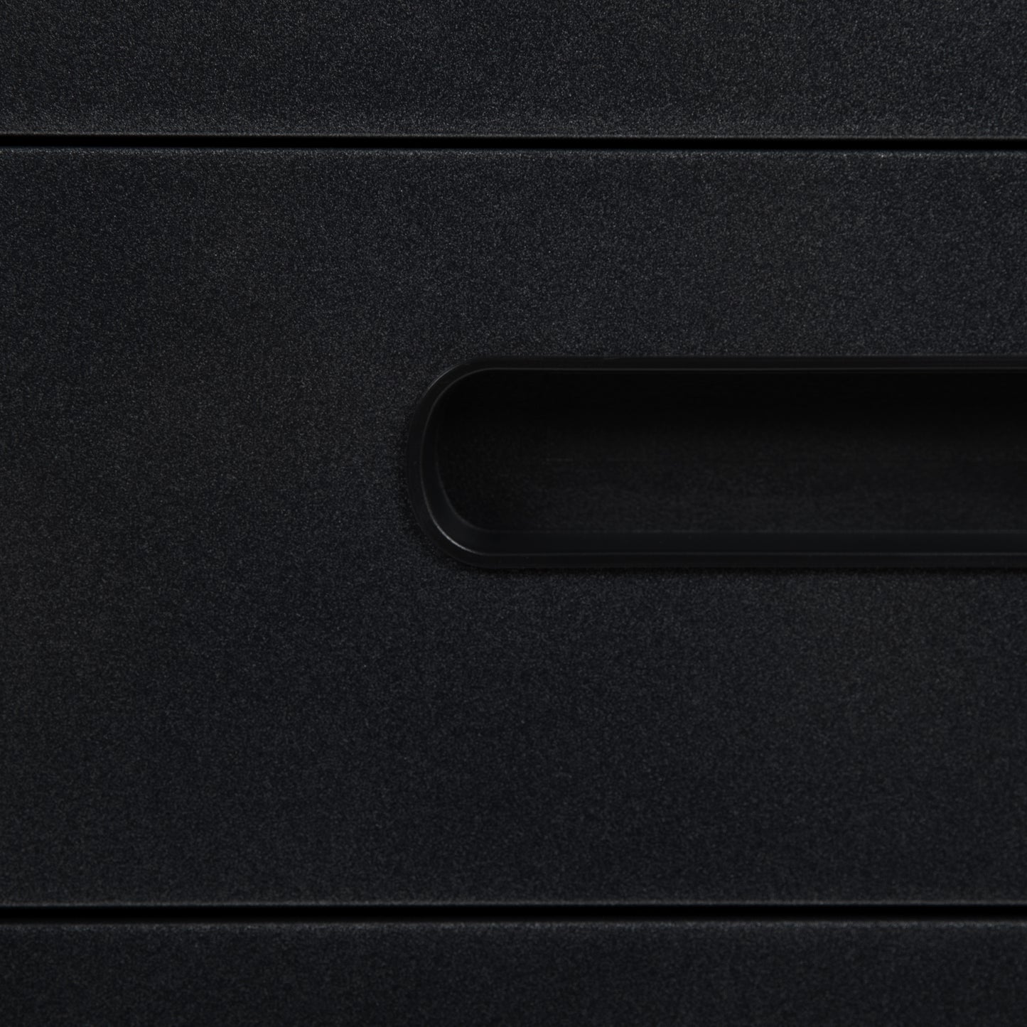 Wren Ergonomic 3-Drawer Mobile Locking Filing Cabinet with Anti-Tilt Mechanism and Hanging Drawer for Legal & Letter Files, Black Black