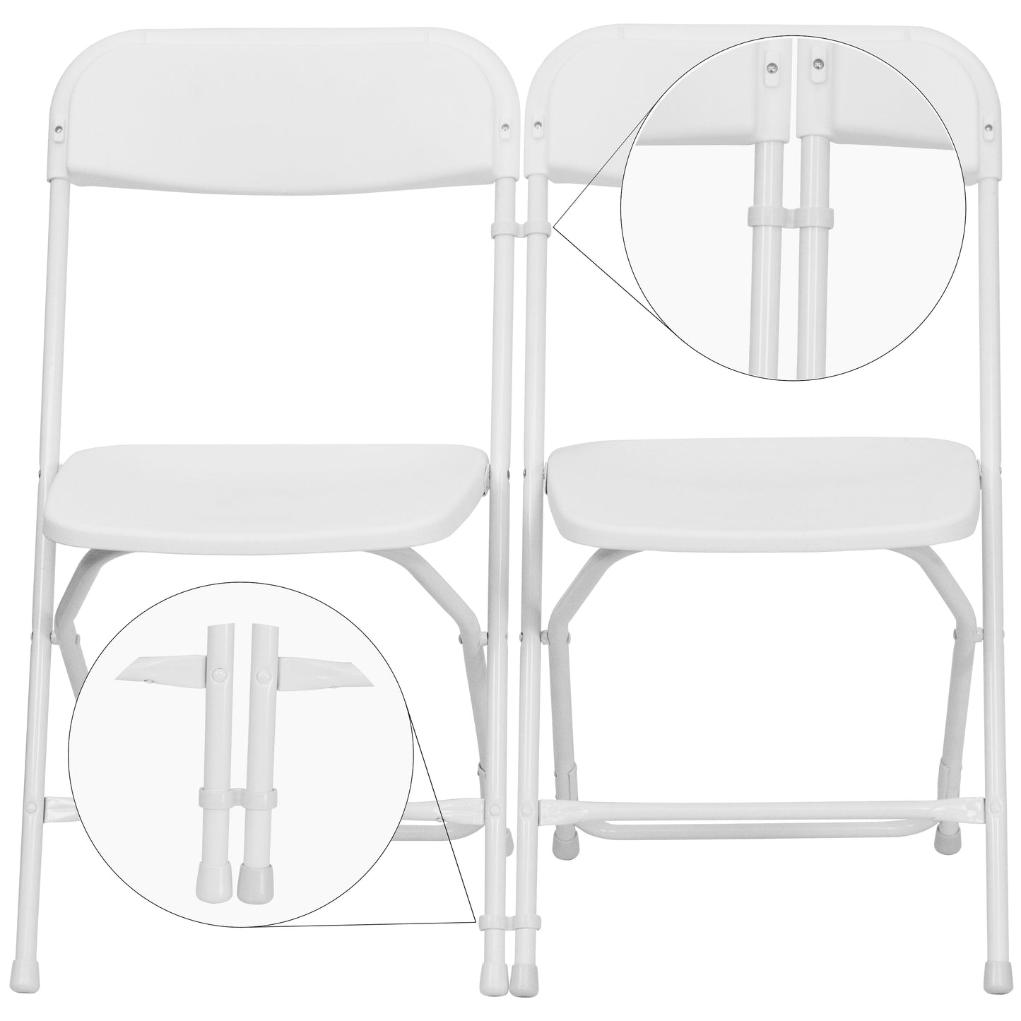 Lowe White Plastic Ganging Clips - Set of 2 White