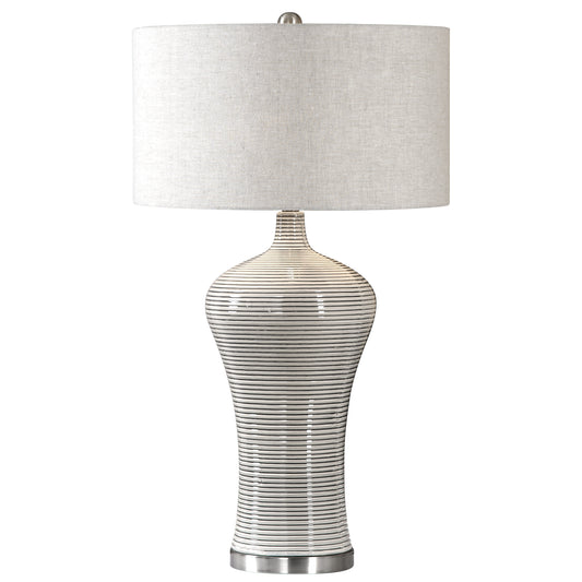 Uttermost Dubrava Light Gray Table Lamp