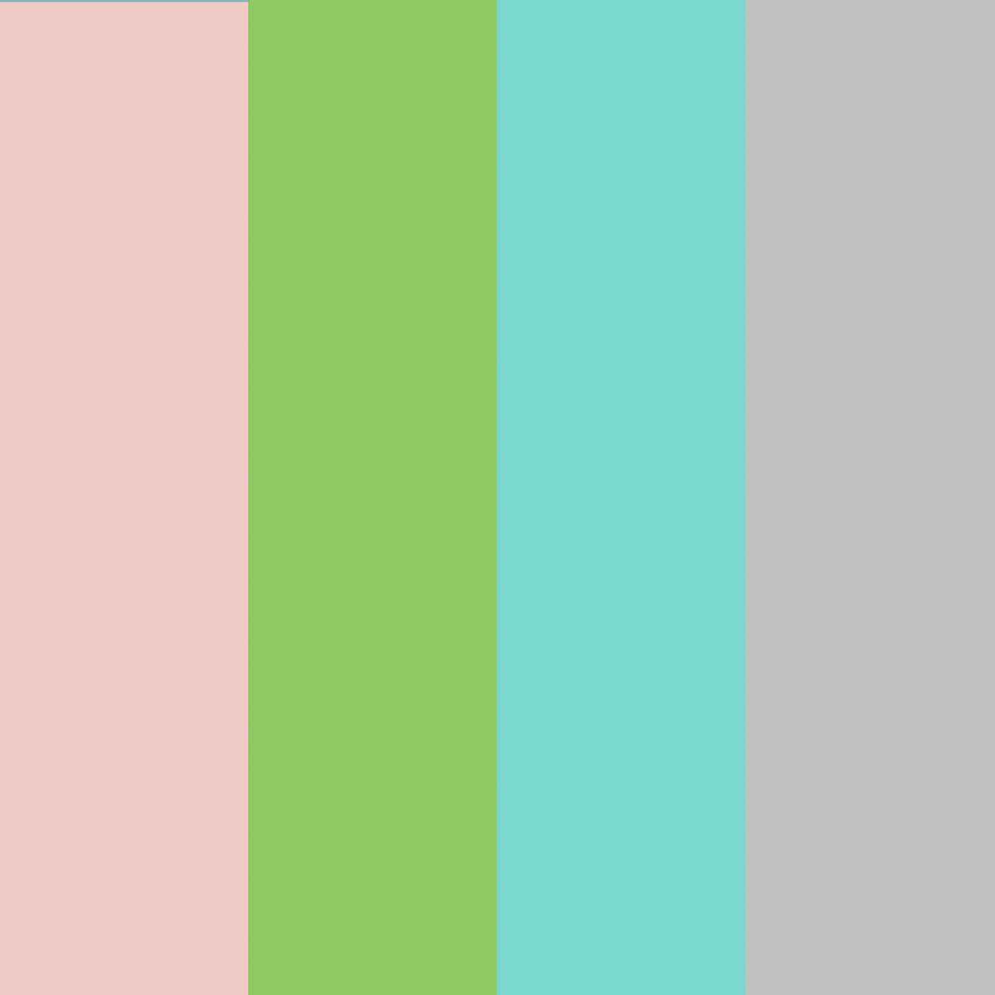 Bright Beginnings Commercial Grade Pastel 256 Piece Shape Set for Modular STEAM Wall Systems (Not Included) Multi Pastel