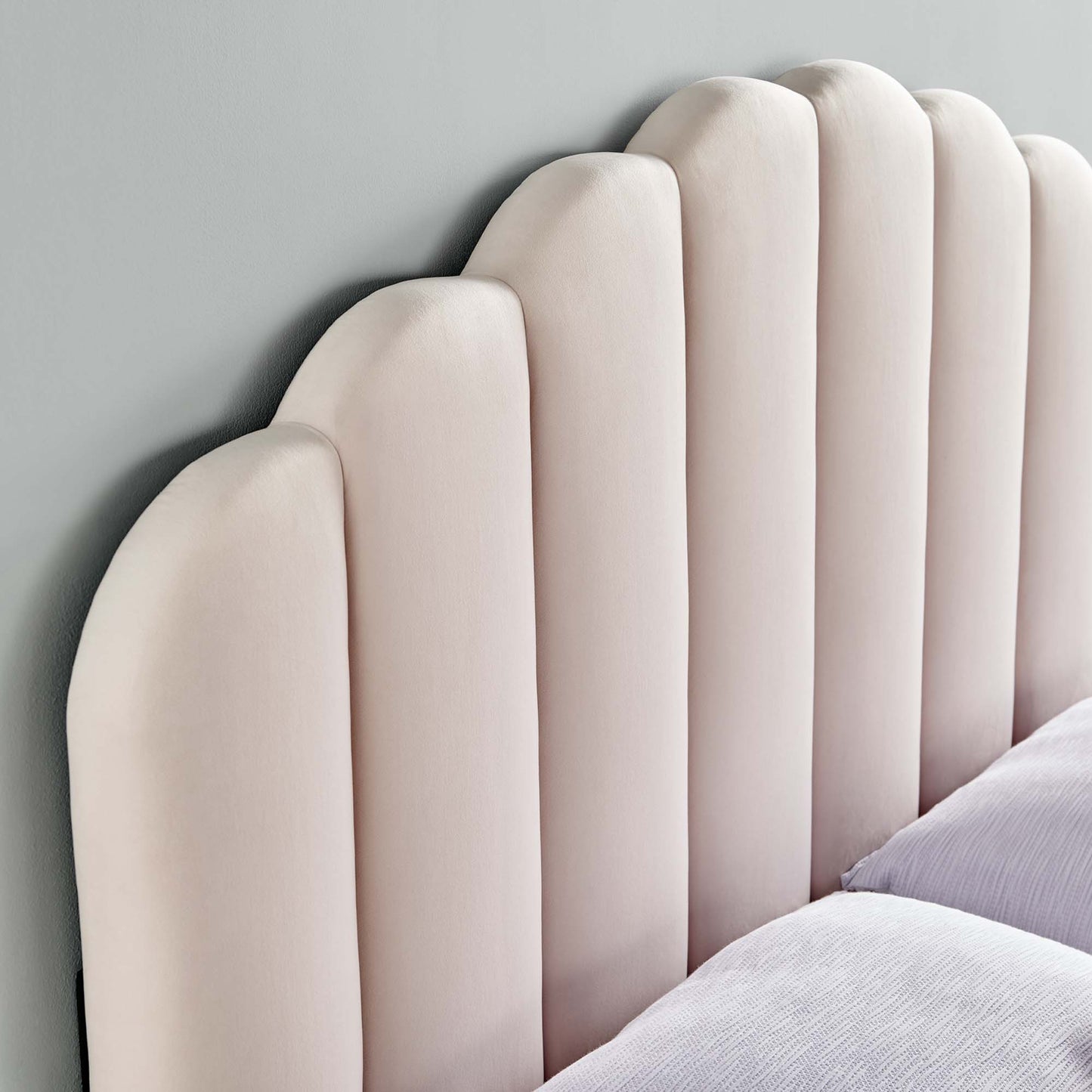 Veronique Performance Velvet Twin Headboard by Modway MOD-6206-PNK