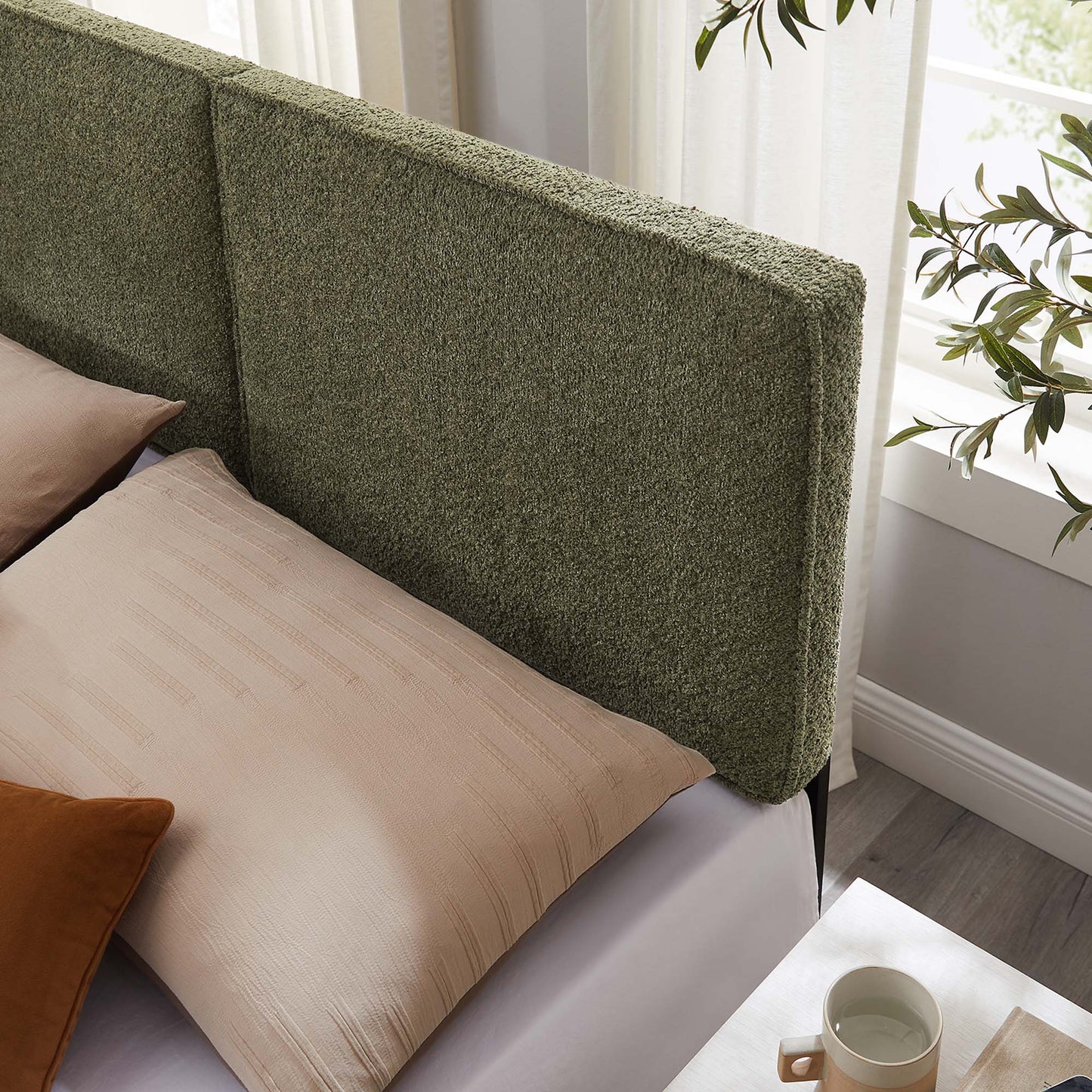 Lindee Boucle Fabric Full Headboard by Modway MOD-7147-SGE