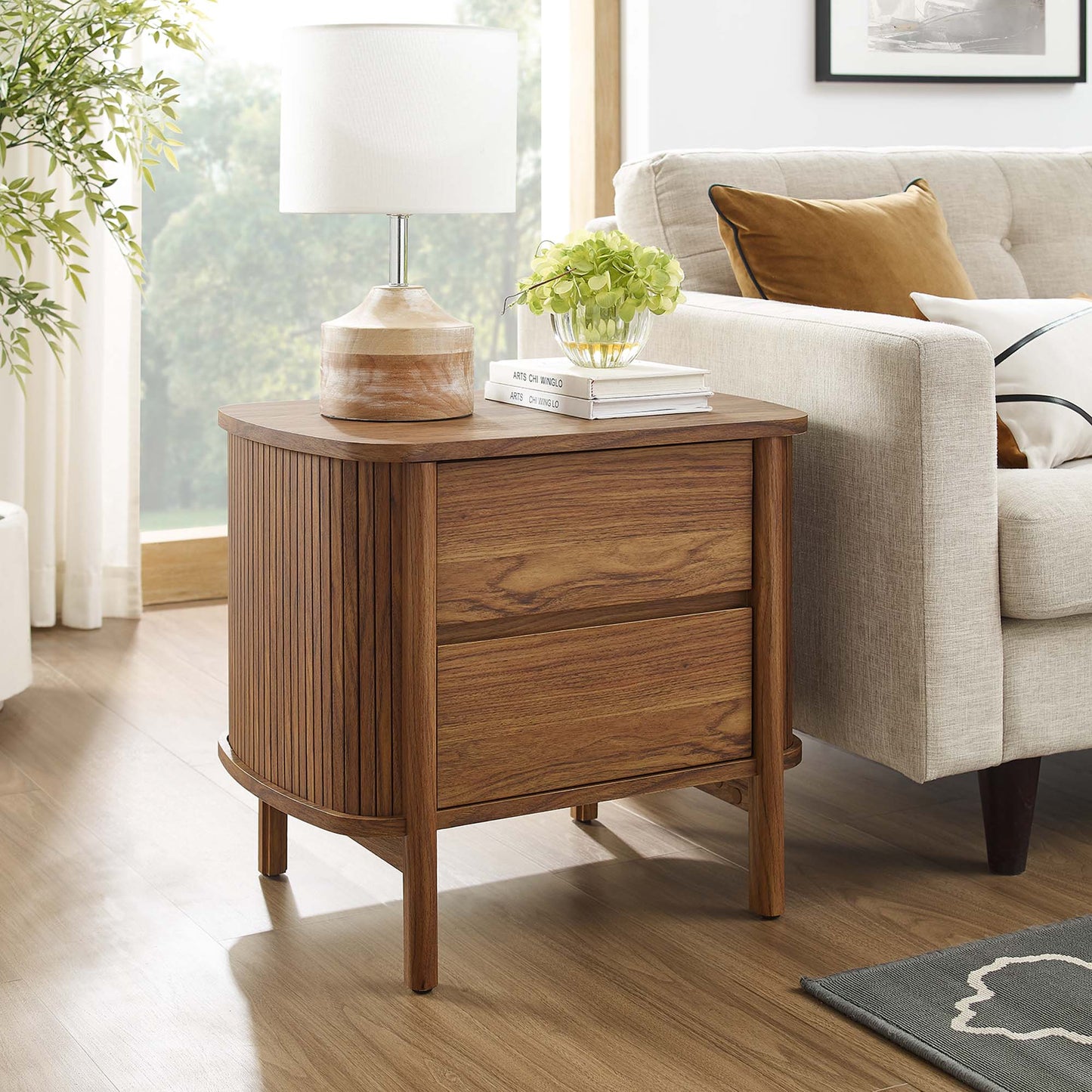 Cadence 2-Drawer Nightstand by Modway MOD-7158-WAL